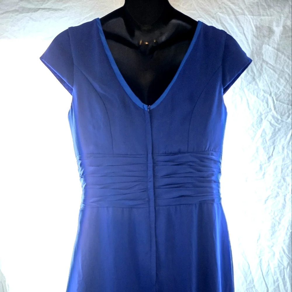 Gorgeous Blue Goddess Dress NWT - Picture 9 of 16